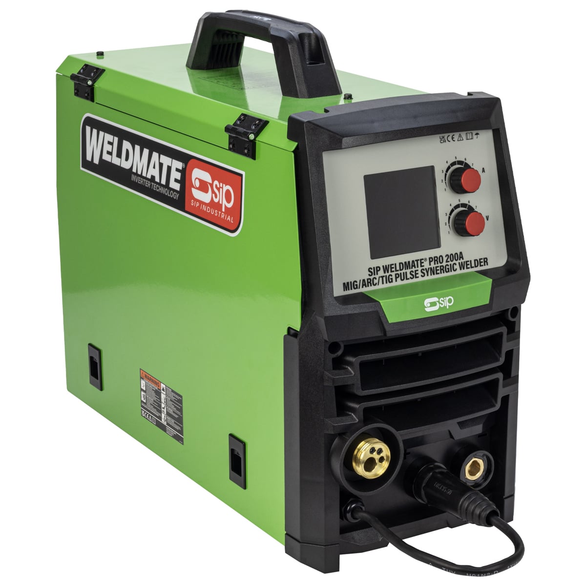 SIP WELDMATE® PRO 200A MIG/ARC/TIG Pulse Synergic Inverter Welder